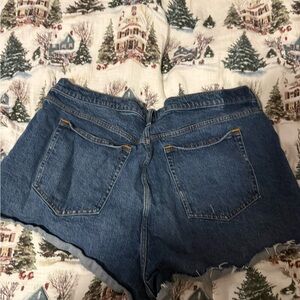 Women's Abercrombie Blue Denim Shorts
